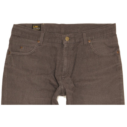 Lee Brooklyn Men Grey Straight Regular Jeans W36 L34