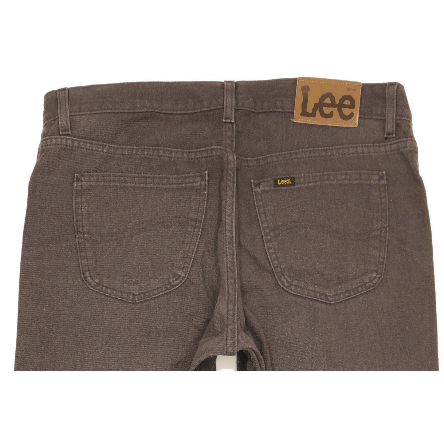 Lee Brooklyn Men Grey Straight Regular Jeans W36 L34
