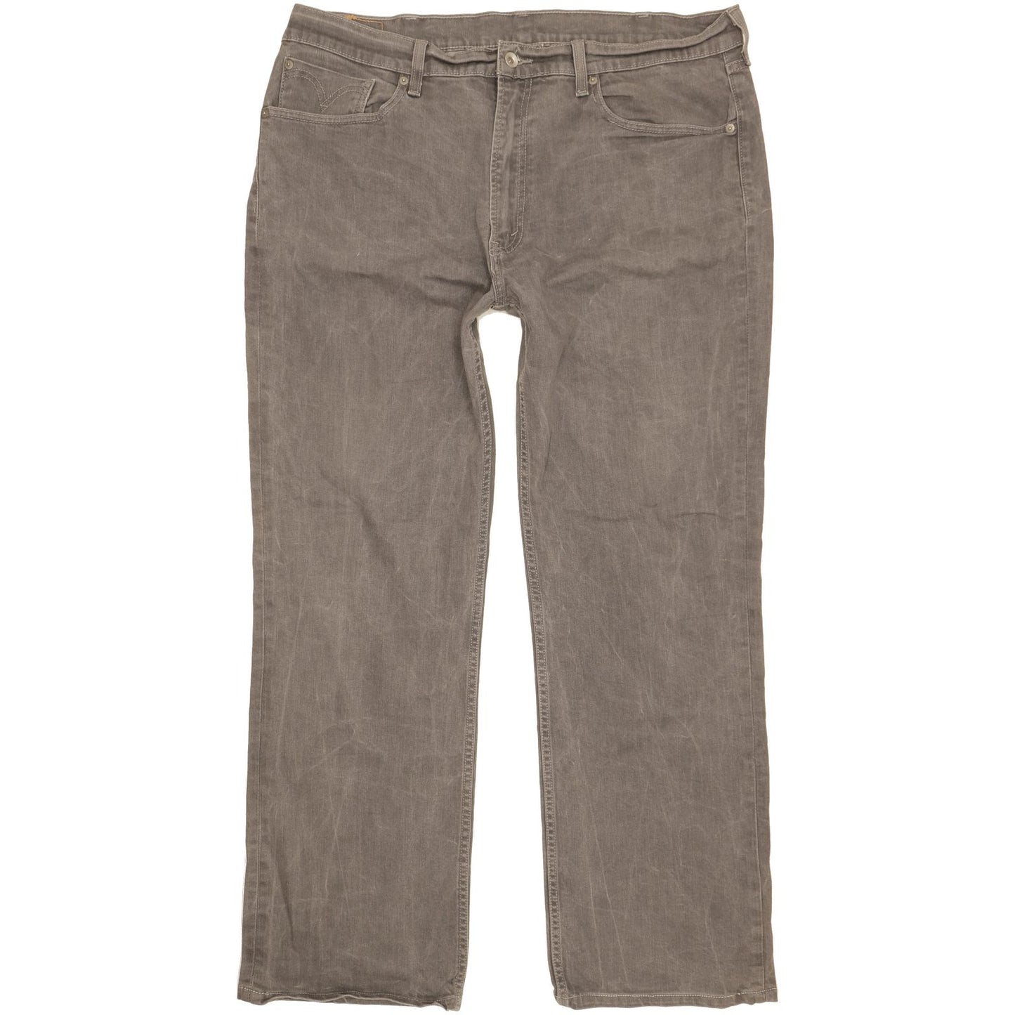 Levi's 506 Men Grey Straight Regular Stretch Jeans W40 L31