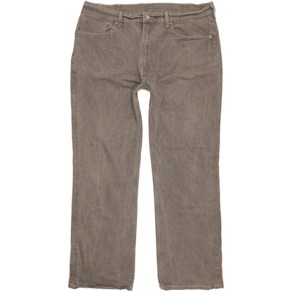 Levi's 506 Men Grey Straight Regular Stretch Jeans W40 L31