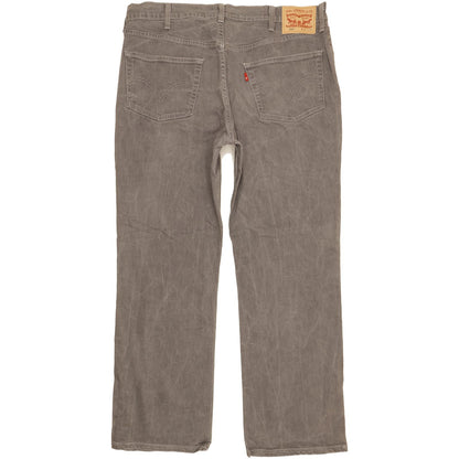 Levi's 506 Men Grey Straight Regular Stretch Jeans W40 L31