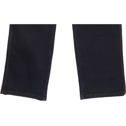 Wrangler Texas Men Navy Straight Regular Stretch Jeans W33 L34