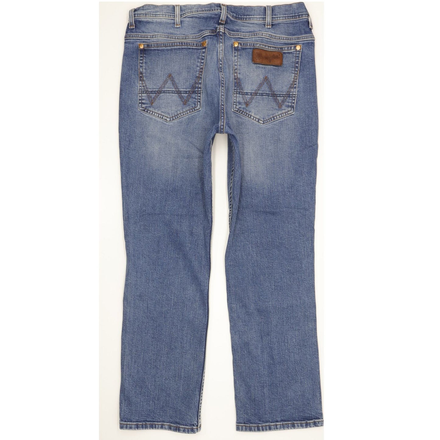 Wrangler Arizona Men Blue Straight Regular Stretch Jeans W36 L29