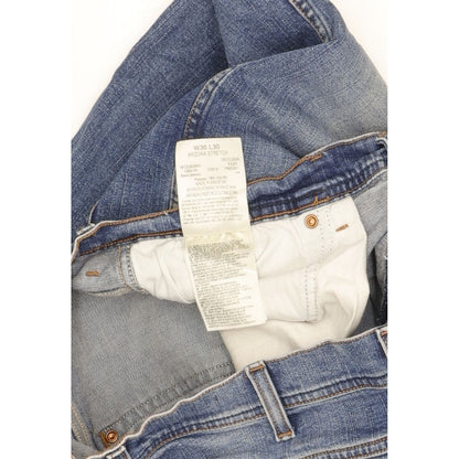 Wrangler Arizona Men Blue Straight Regular Stretch Jeans W36 L29