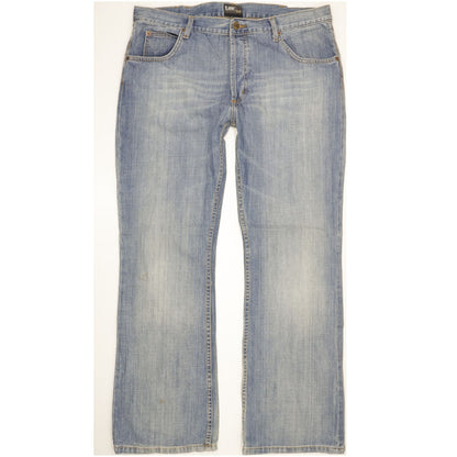 Lee Denver Men Blue Bootcut Regular Jeans W38 L32