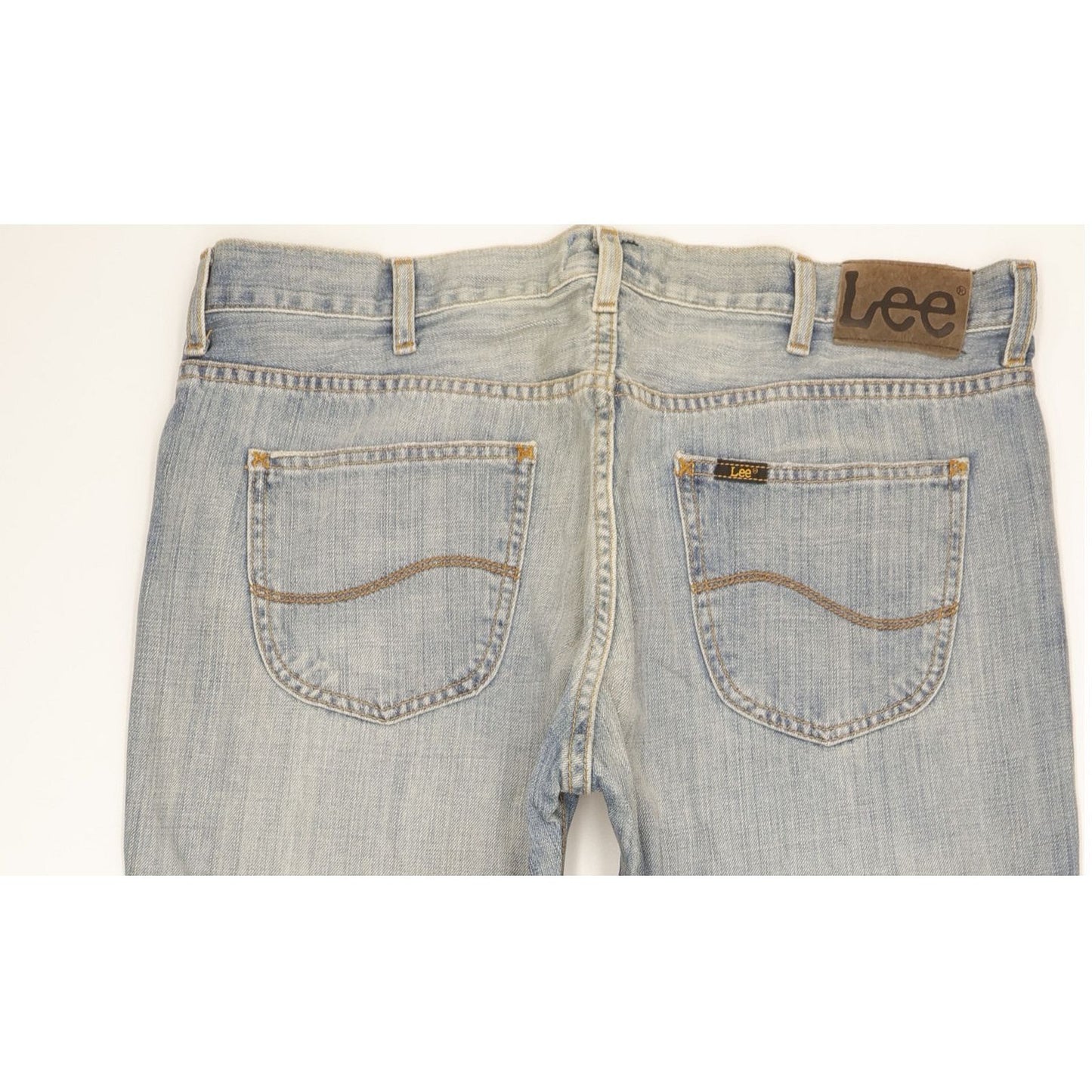 Lee Denver Men Blue Bootcut Regular Jeans W38 L32