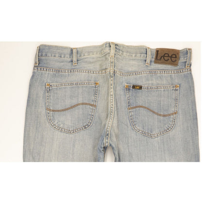 Lee Denver Men Blue Bootcut Regular Jeans W38 L32