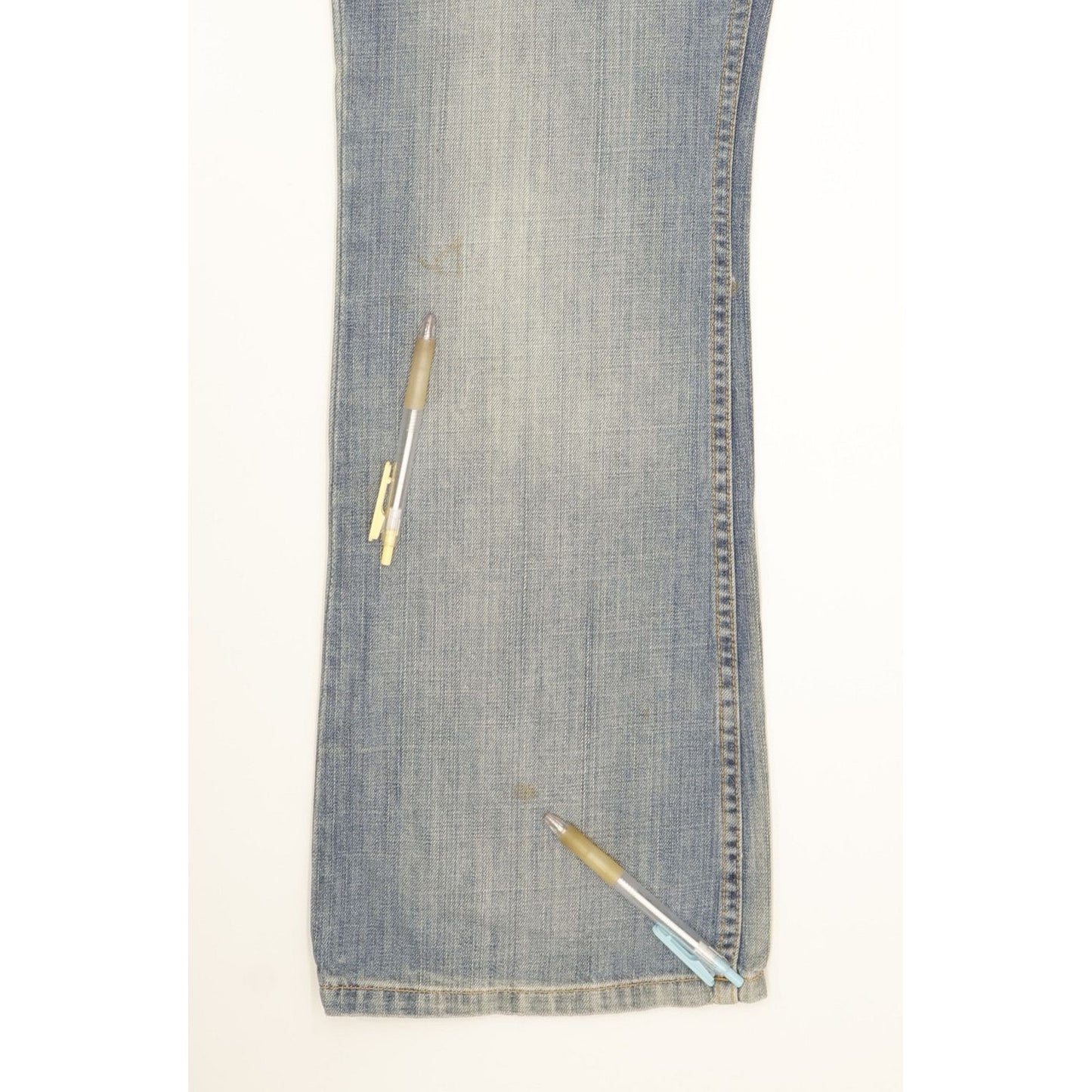 Lee Denver Men Blue Bootcut Regular Jeans W38 L32