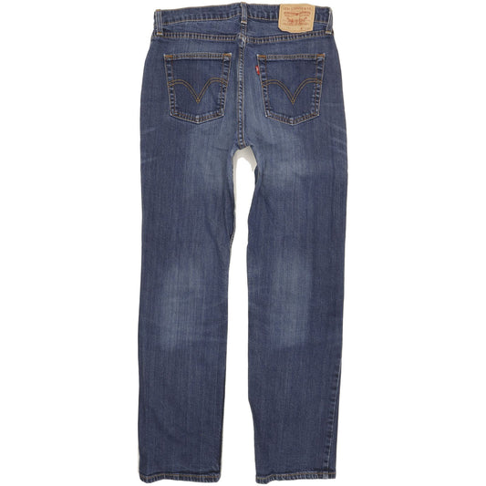 Levi's 751 Men Blue Straight Regular Stretch Jeans W32 L31