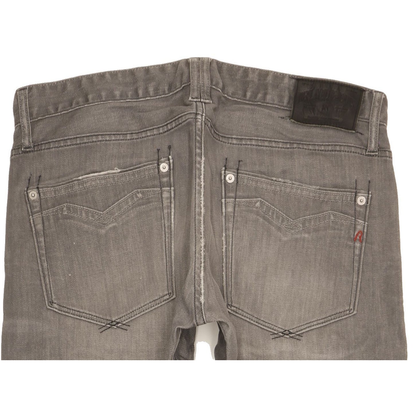 Replay Newbill Men Grey Straight Regular Stretch Jeans W32 L32