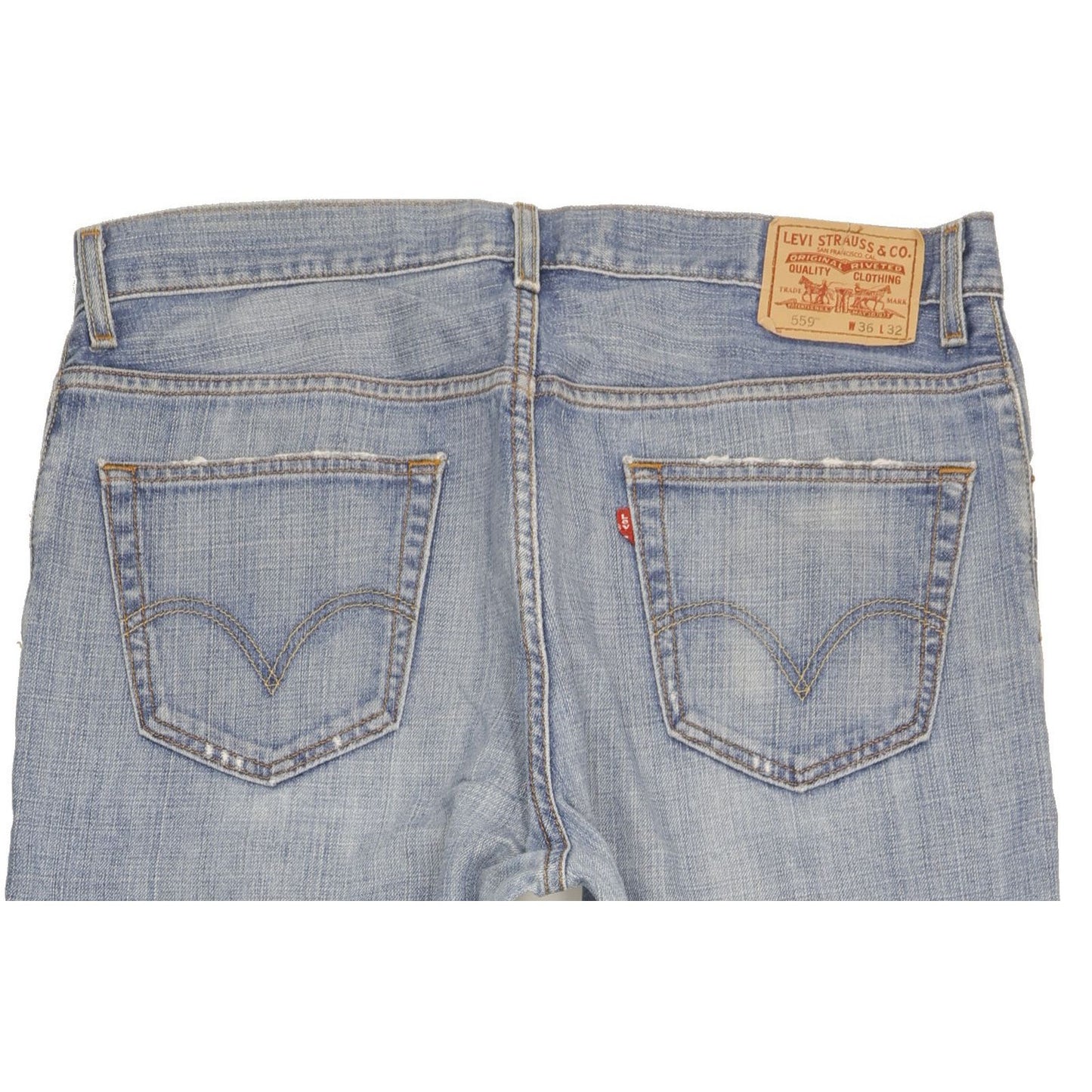 Levi's 559 Men Blue Straight Relaxed Jeans W36 L32