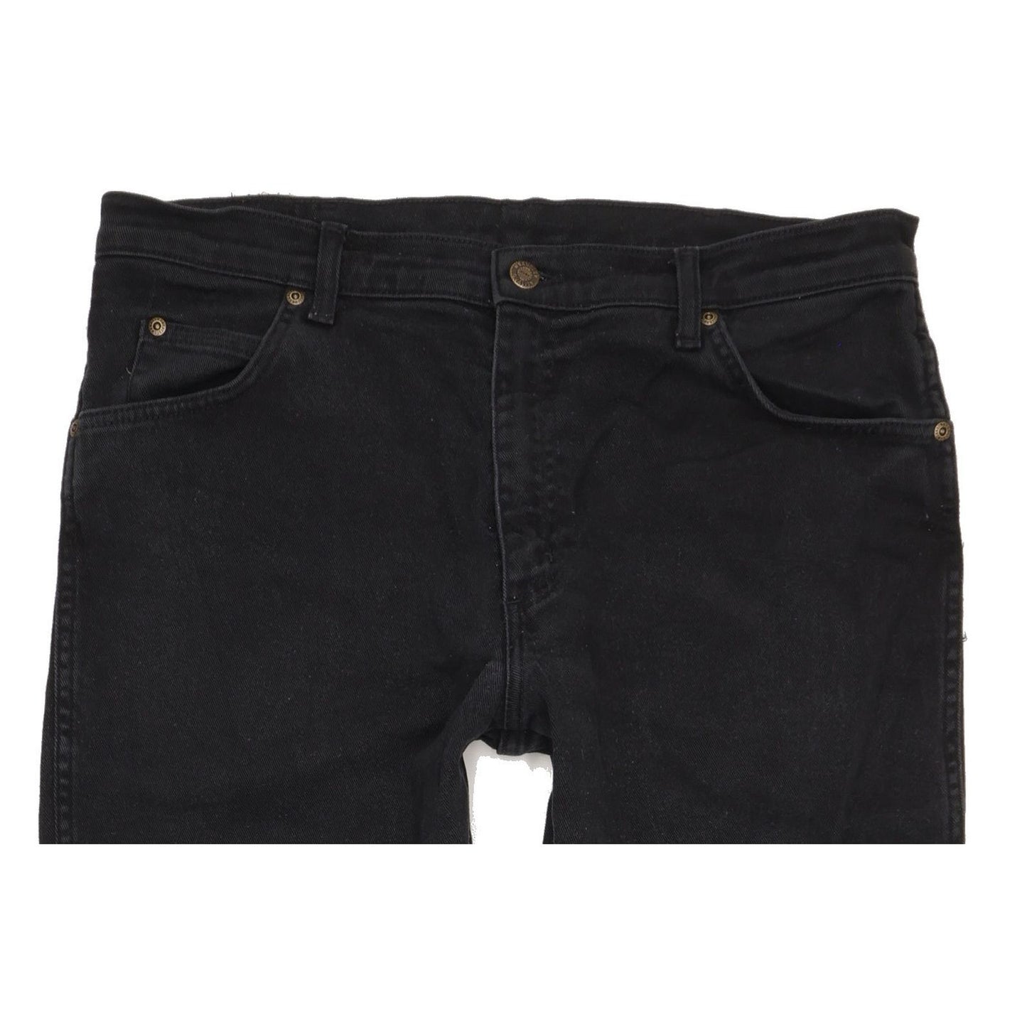 Wrangler Men Black Straight Regular Stretch Jeans W36 L32