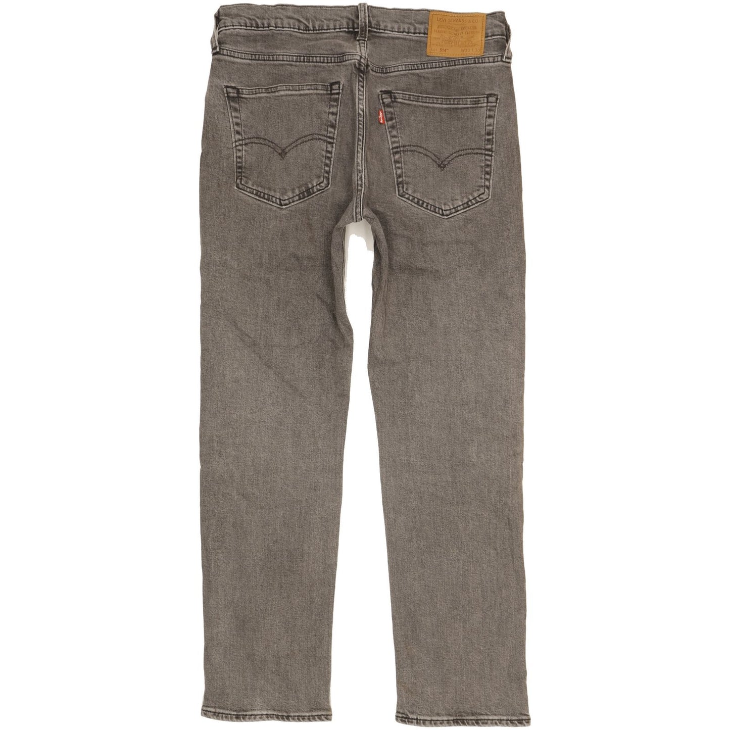 Levi's 514 Men Grey Straight Slim Jeans W31 L29