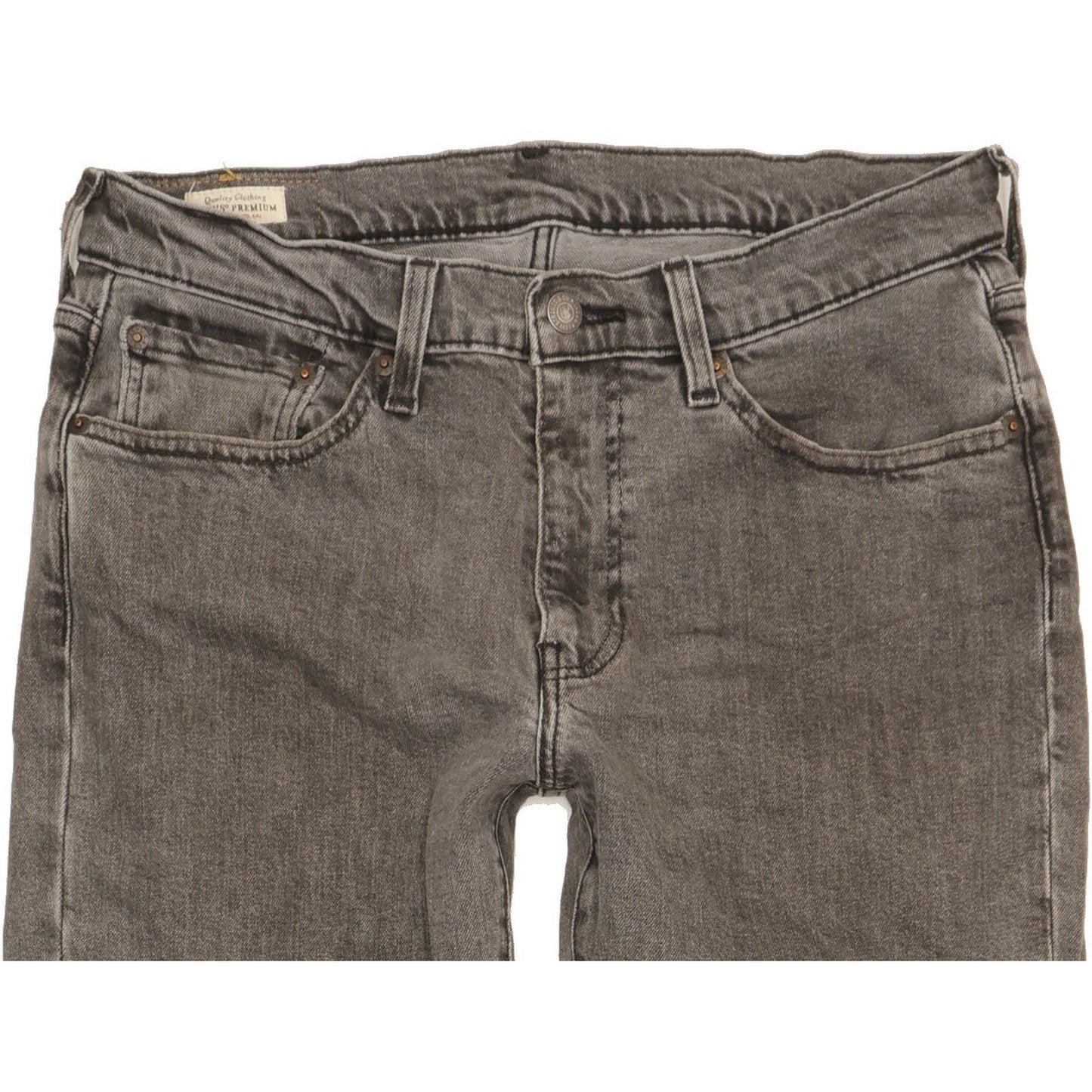 Levi's 514 Men Grey Straight Slim Jeans W31 L29