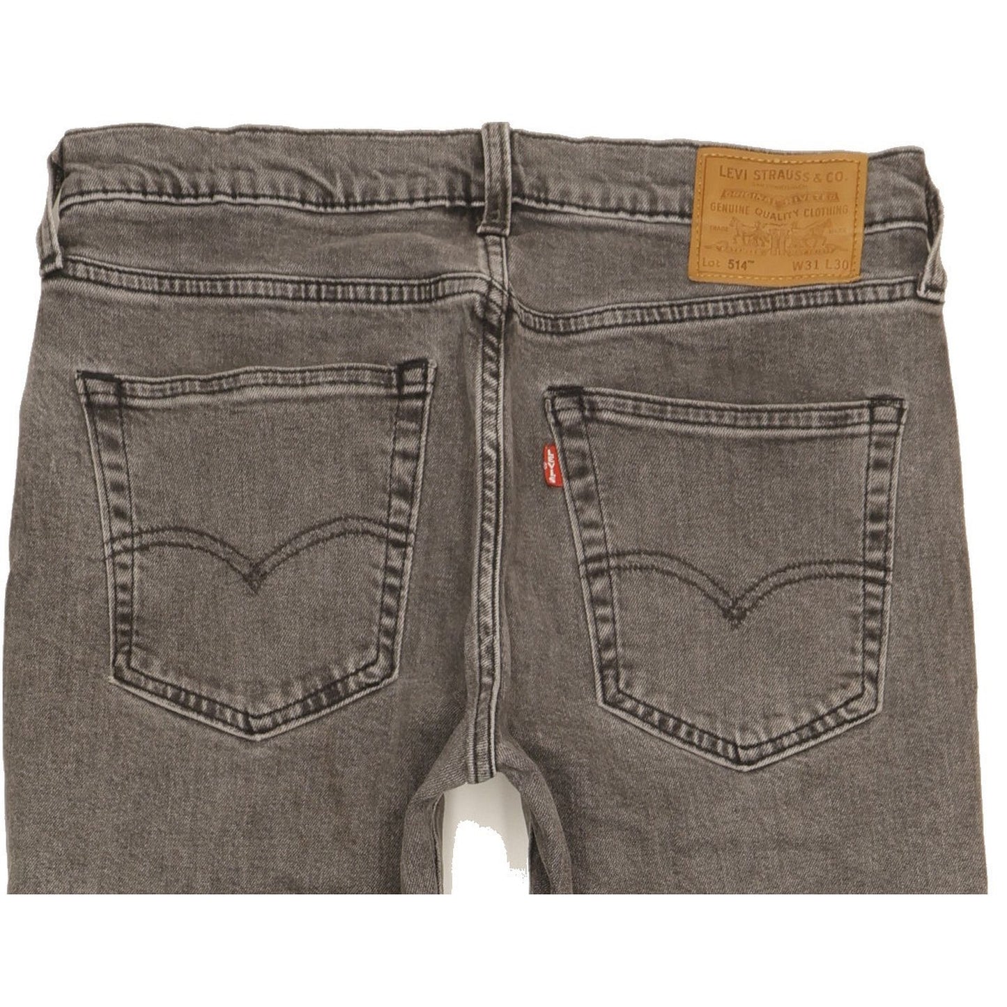 Levi's 514 Men Grey Straight Slim Jeans W31 L29