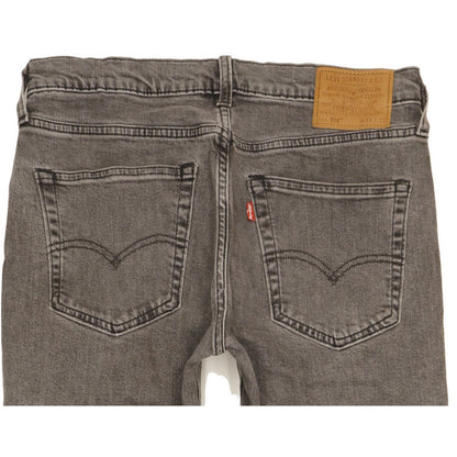 Levi's 514 Men Grey Straight Slim Jeans W31 L29