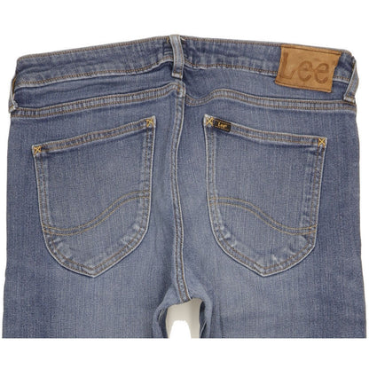 Lee Malone Men Blue Skinny Slim Stretch Jeans W33 L28