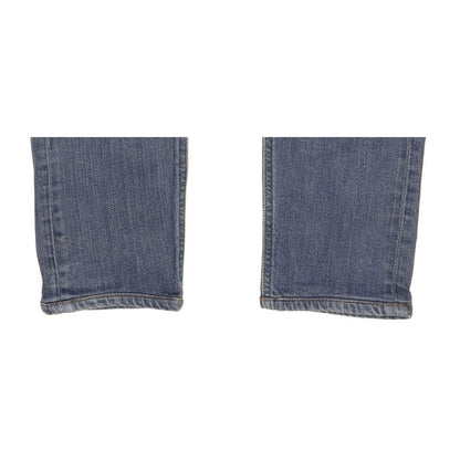 Lee Malone Men Blue Skinny Slim Stretch Jeans W33 L28