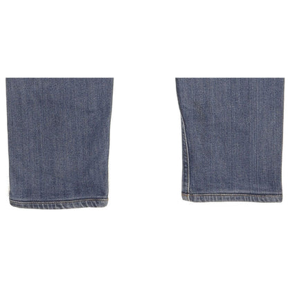 Lee Malone Men Blue Skinny Slim Stretch Jeans W33 L28