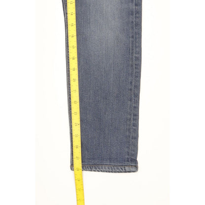 Lee Malone Men Blue Skinny Slim Stretch Jeans W33 L28
