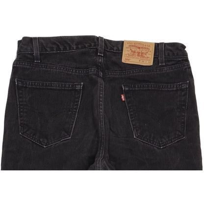 Levi's 505 Men Black Straight Regular Jeans W36 L32