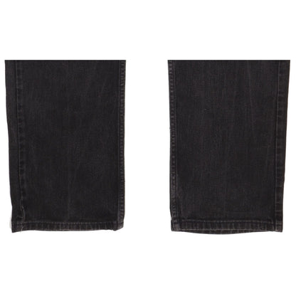 Levi's 505 Men Black Straight Regular Jeans W36 L32