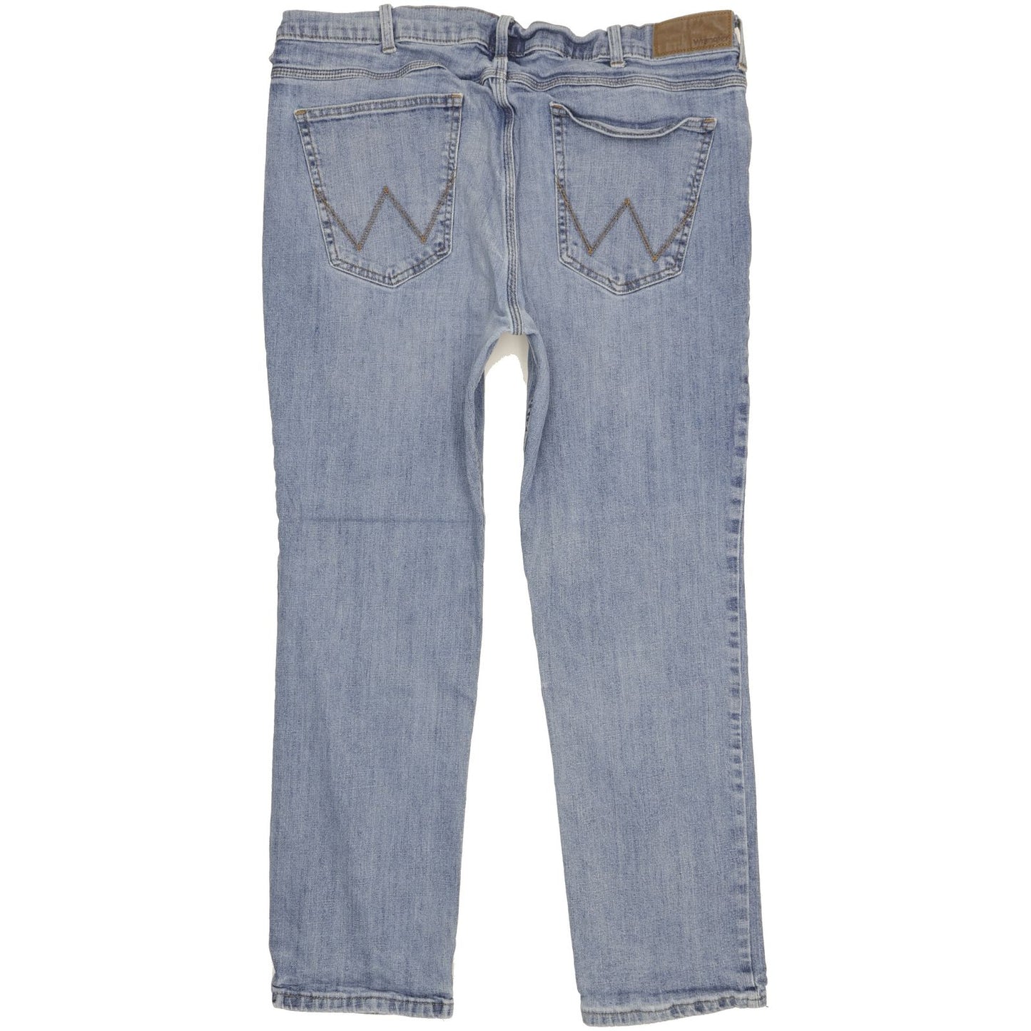 Wrangler Men Blue Straight Regular Stretch Jeans W38 L29
