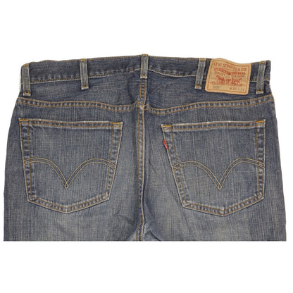 Levi's 505 Men Blue Straight Regular Jeans W38 L34