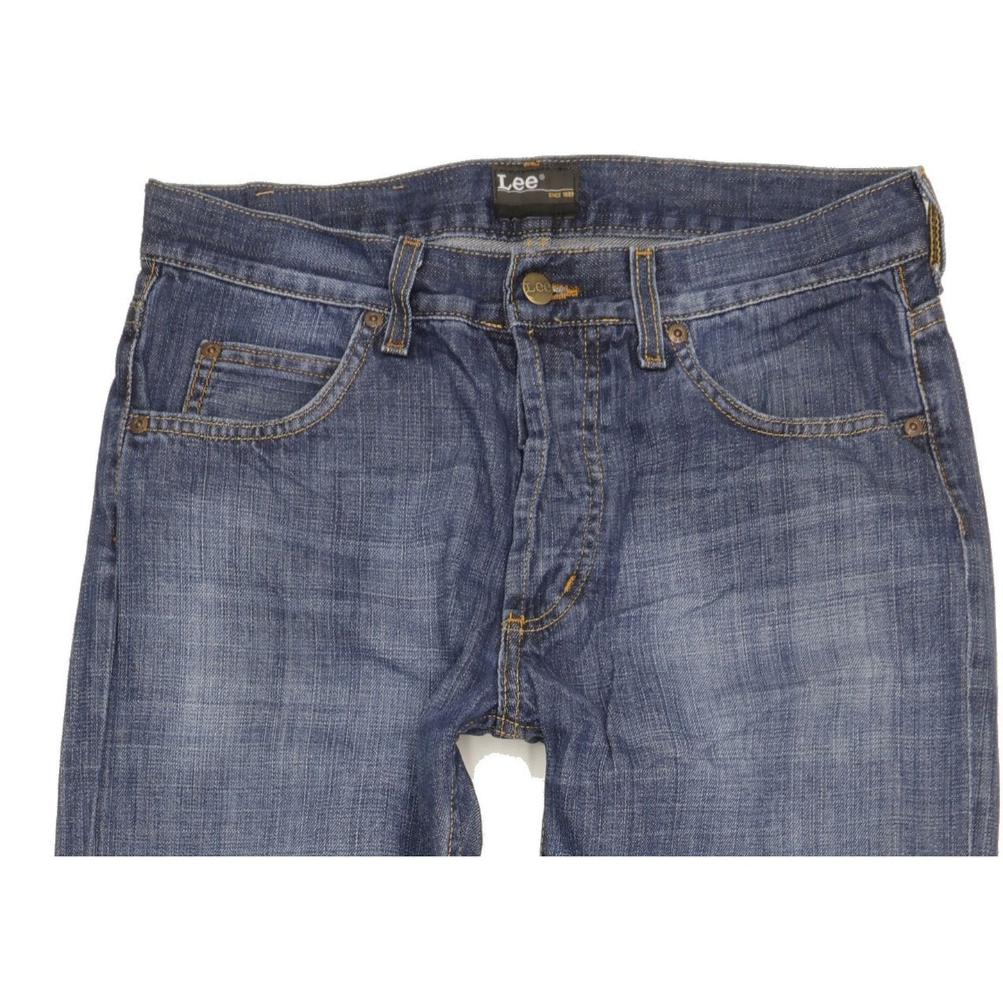 Lee Denver Men Blue Bootcut Regular Jeans W32 L34