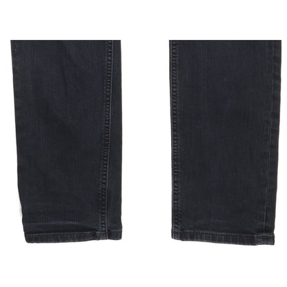 Lee Luke Men Black Skinny Slim Stretch Jeans W32 L34