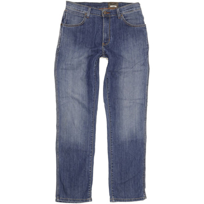 Wrangler Texas Men Blue Straight Regular Stretch Jeans W32 L31