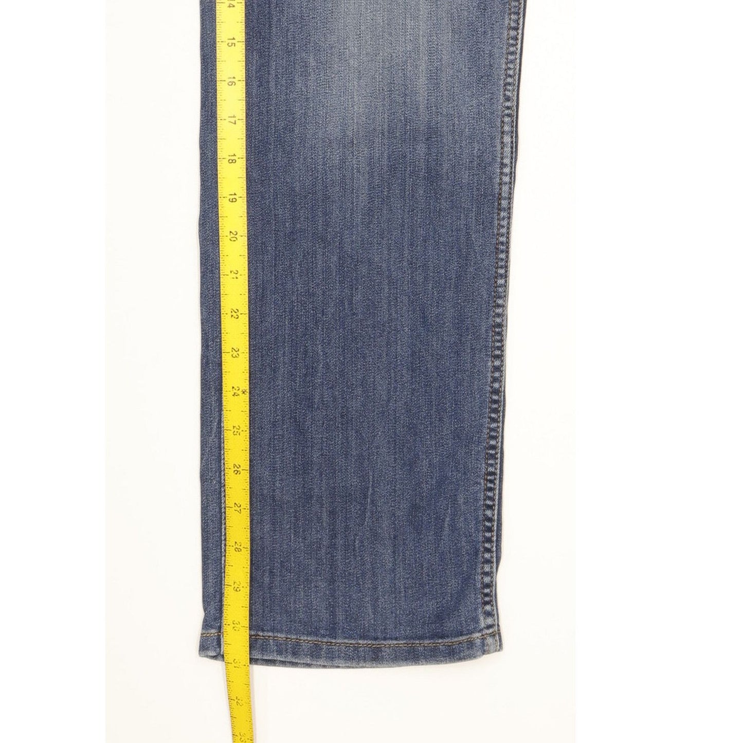Wrangler Texas Men Blue Straight Regular Stretch Jeans W32 L31