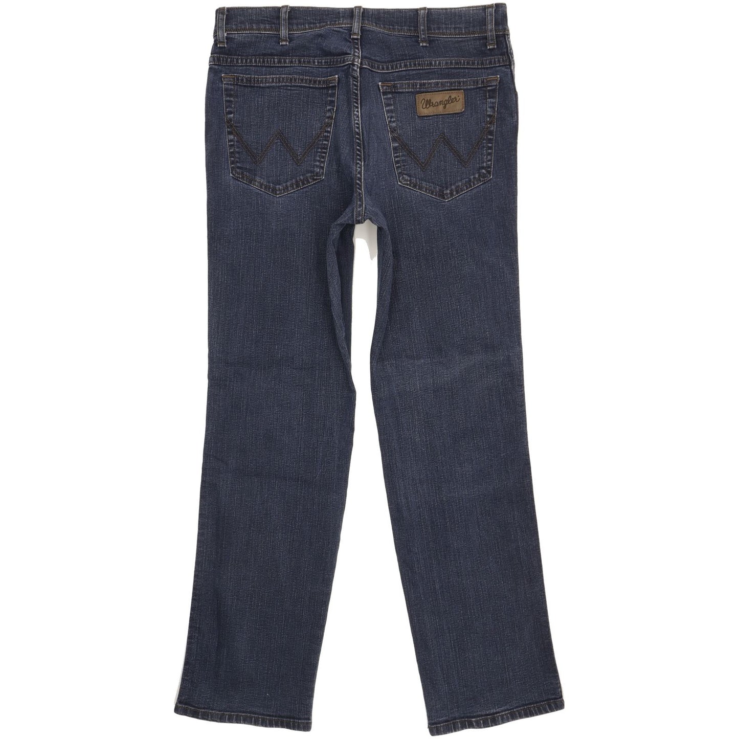 Wrangler Texas Men Blue Straight Regular Stretch Jeans W34 L32