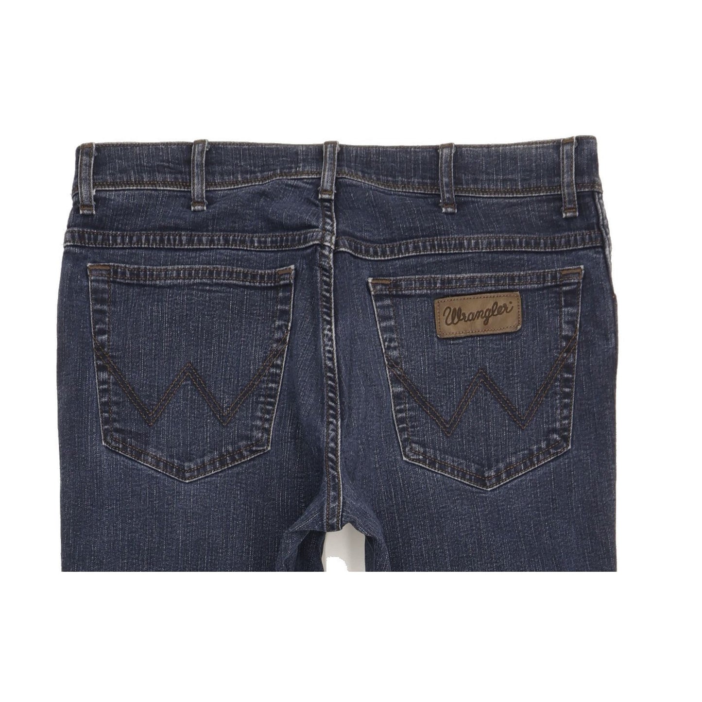 Wrangler Texas Men Blue Straight Regular Stretch Jeans W34 L32