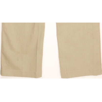Wrangler Durable Quality Men Beige Straight Regular Stretch Jeans W34 L31