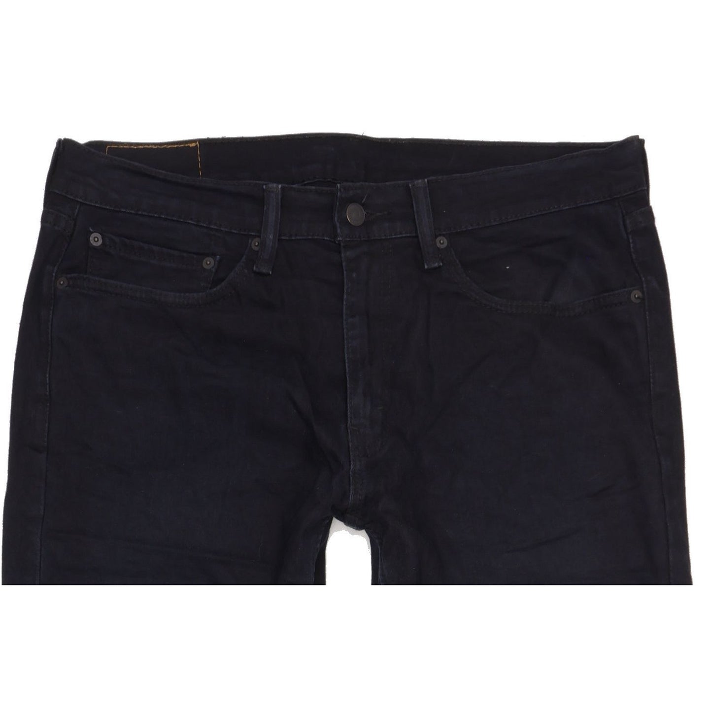 Levi's 514 Men Black Straight Slim Stretch Jeans W34 L31
