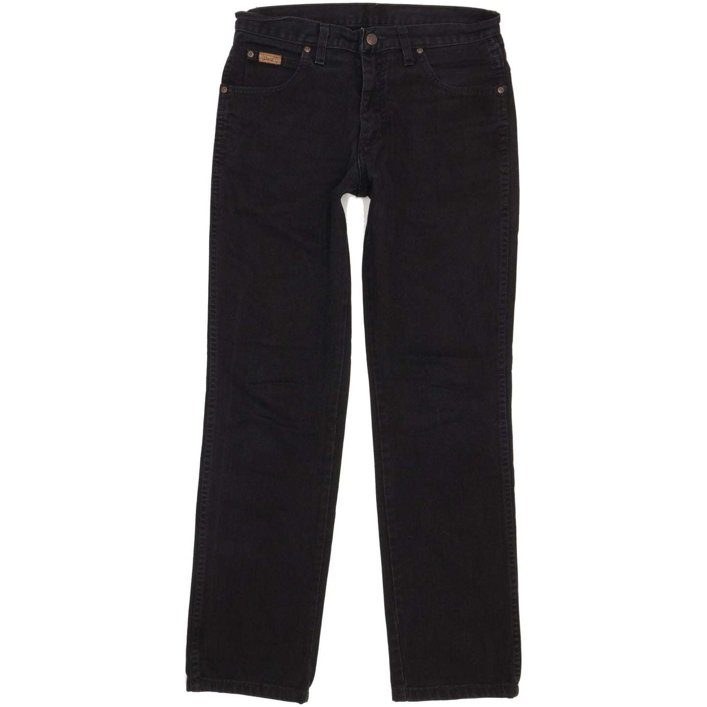 Wrangler Texas Men Black Straight Regular Jeans W32 L32
