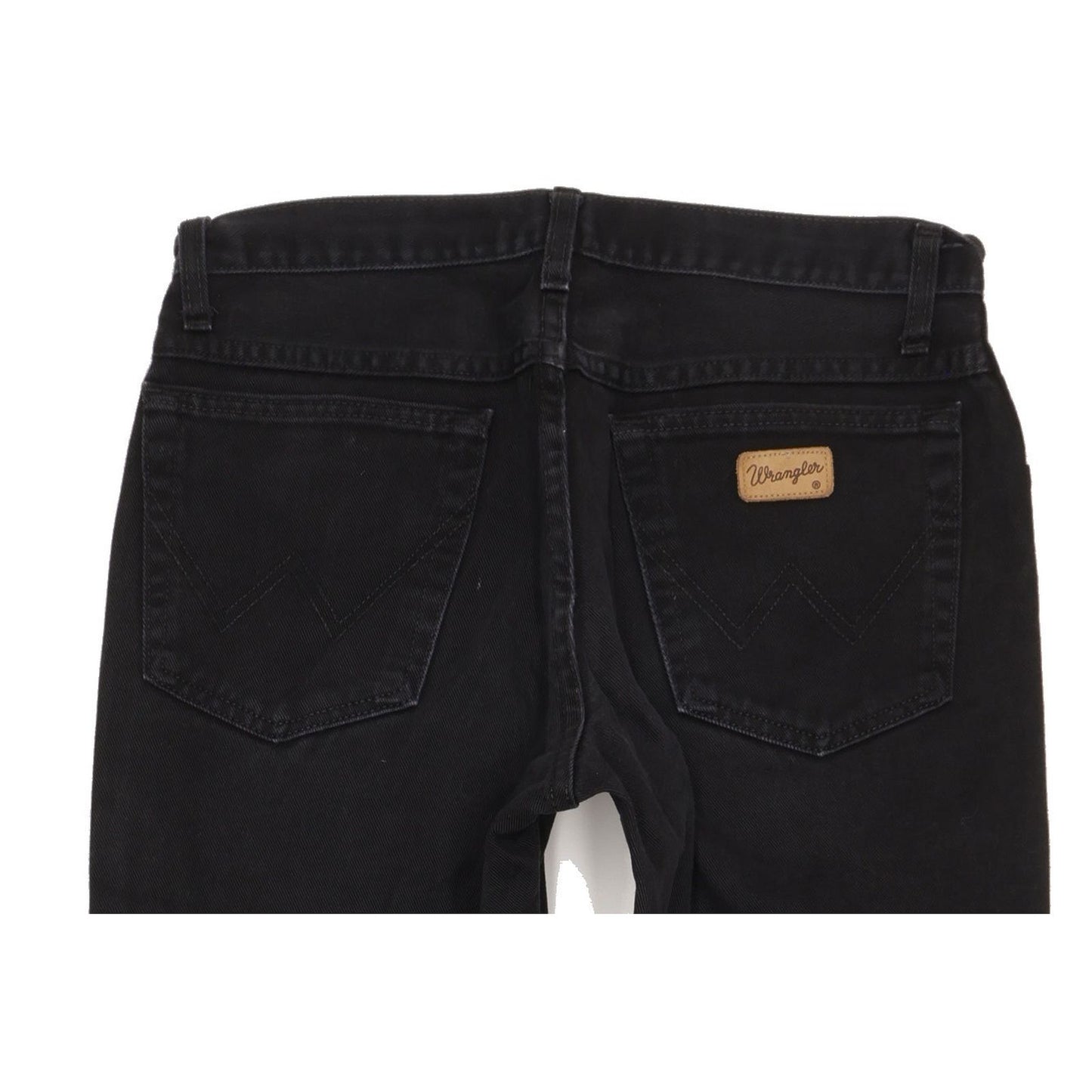 Wrangler Texas Men Black Straight Regular Jeans W32 L32