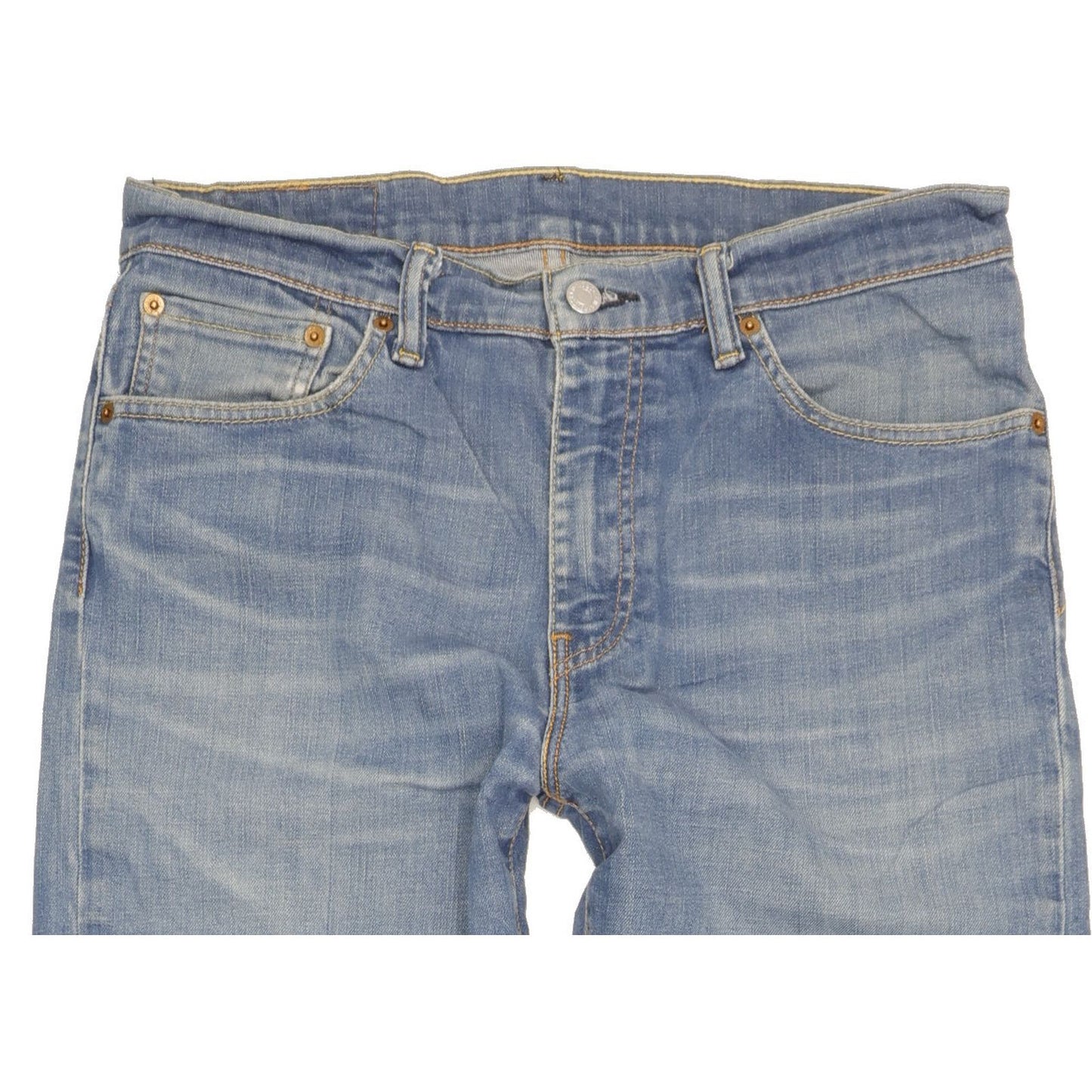 Levi's 751 Men Blue Straight Regular Stretch Jeans W33 L31