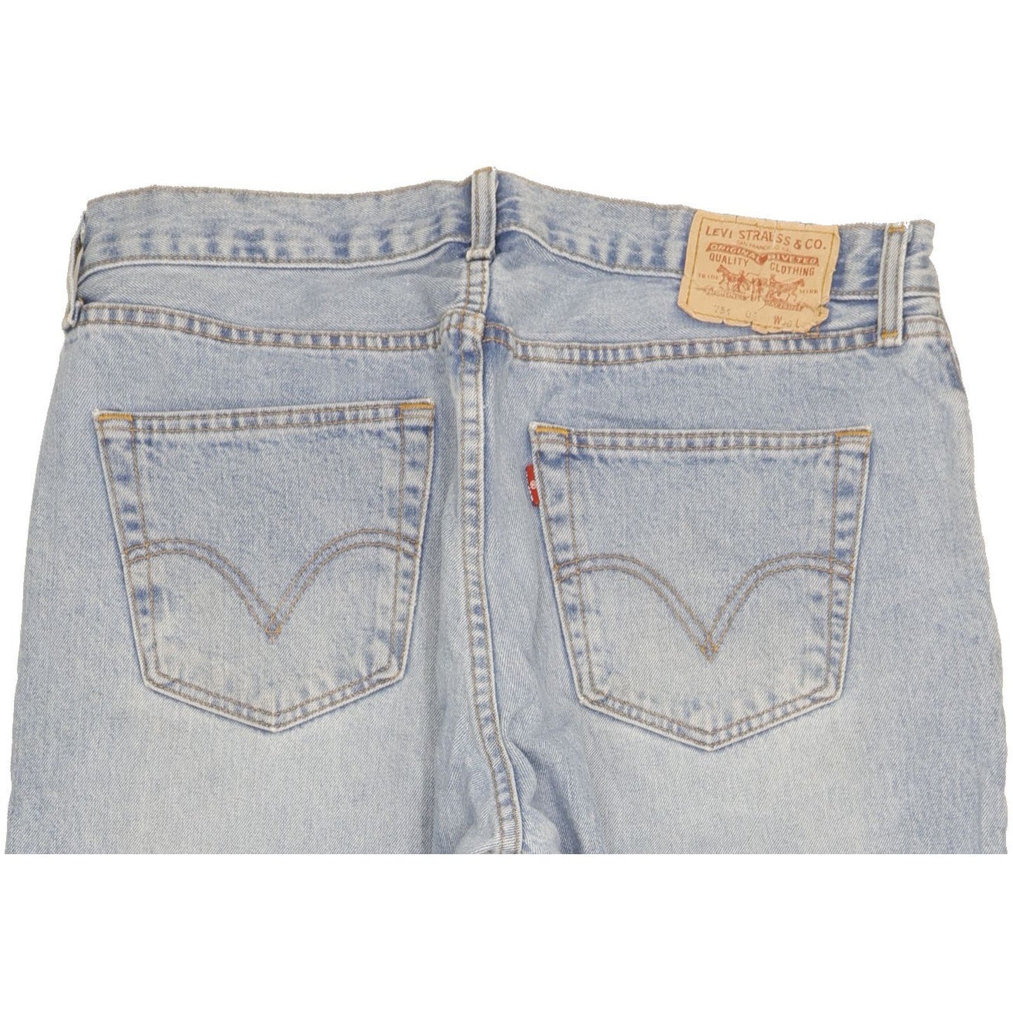 Levi's 751 Men Blue Straight Regular Jeans W36 L29