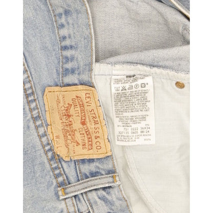 Levi's 751 Men Blue Straight Regular Jeans W36 L29