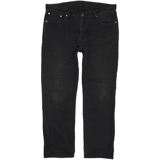 Levi's 751 Men Black Straight Regular Jeans W40 L31