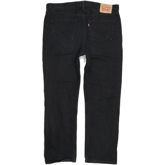 Levi's 751 Men Black Straight Regular Jeans W40 L31