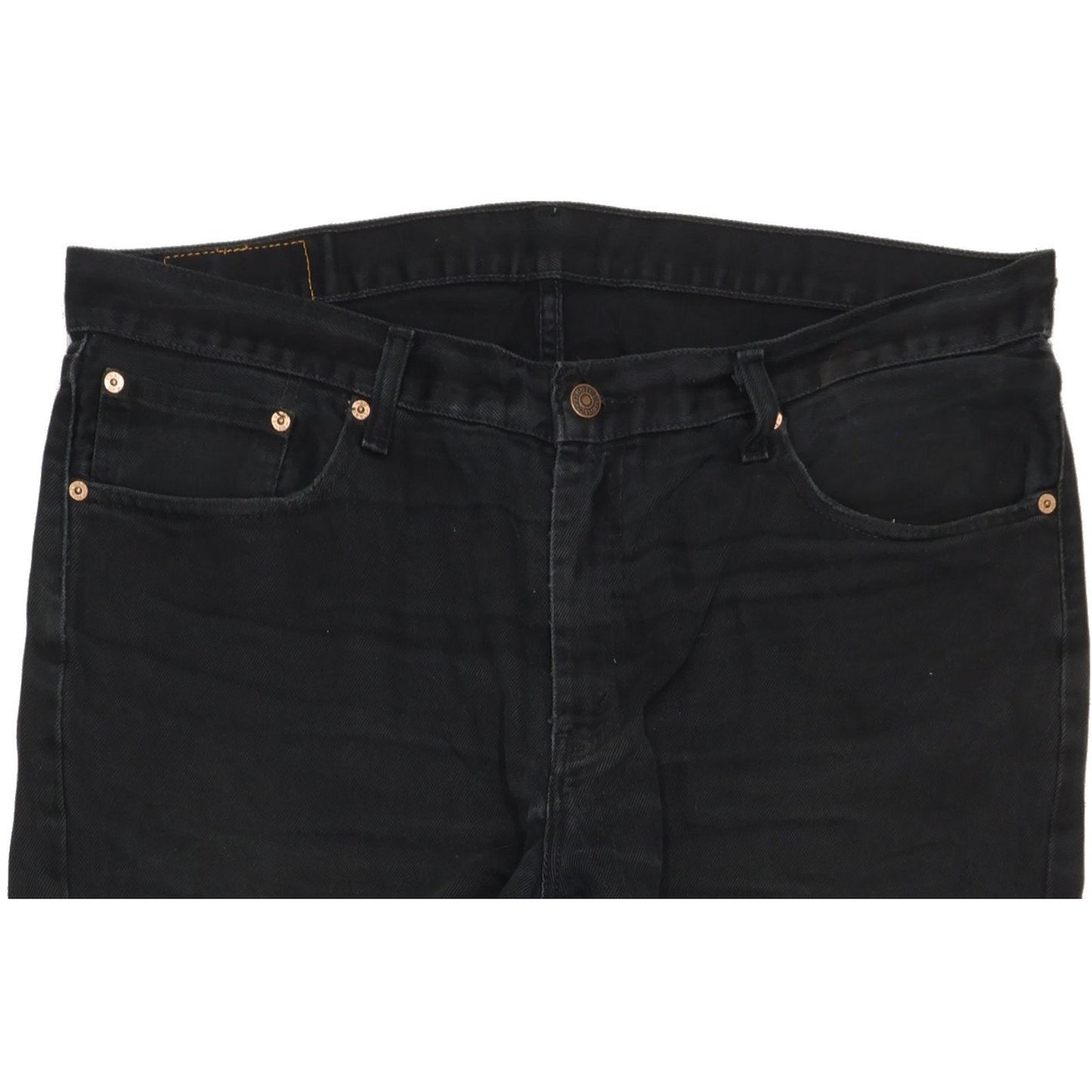 Levi's 751 Men Black Straight Regular Jeans W40 L31