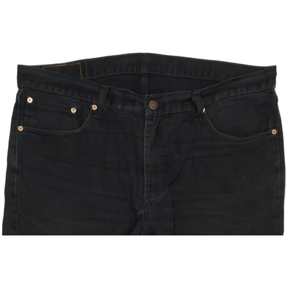 Levi's 751 Men Black Straight Regular Jeans W40 L31