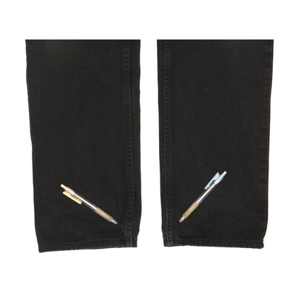 Levi's 751 Men Black Straight Regular Jeans W40 L31