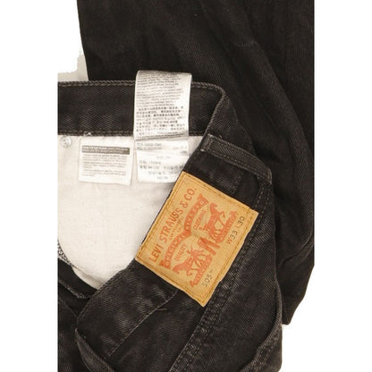 Levi's 505 Men Black Straight Regular Jeans W33 L28