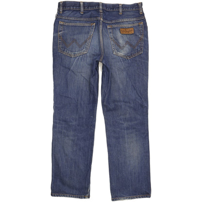 Wrangler Texas Men Blue Straight Regular Jeans W35 L29