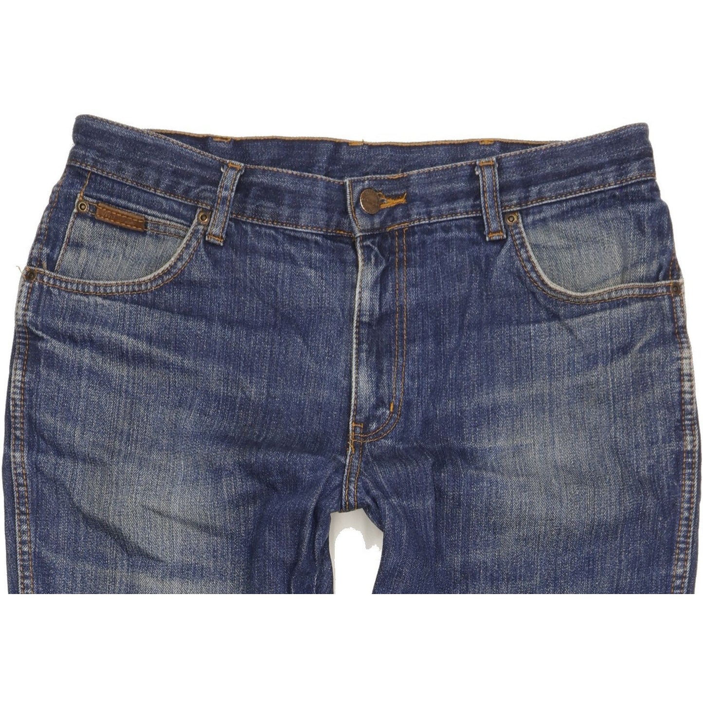 Wrangler Texas Men Blue Straight Regular Jeans W35 L29