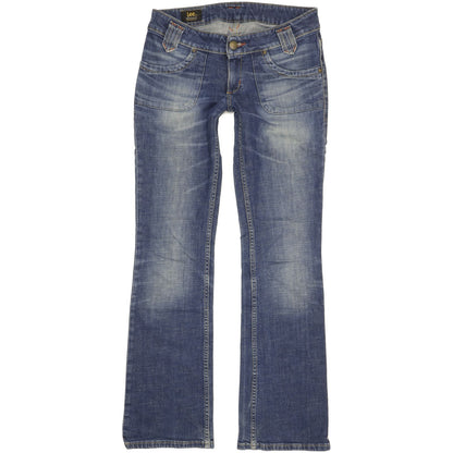 Lee Leola Women Blue Bootcut Slim Stretch Jeans W31 L33